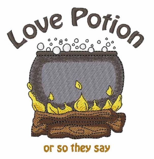 Picture of Love Potion Machine Embroidery Design