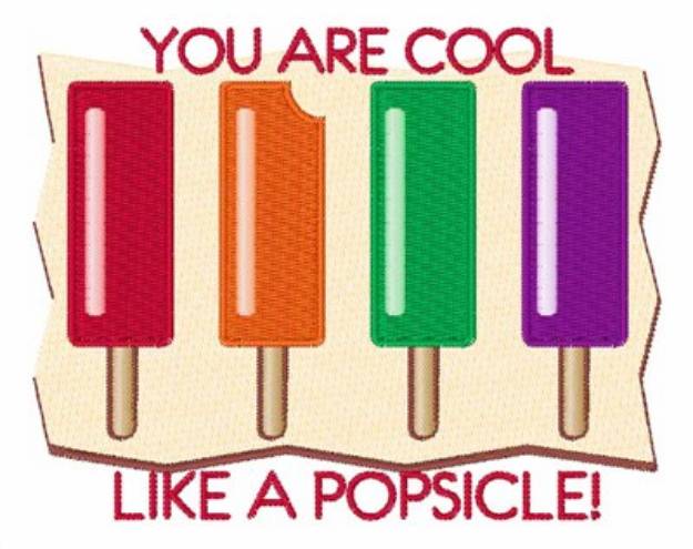 Picture of Cool Like a Popsicle Machine Embroidery Design