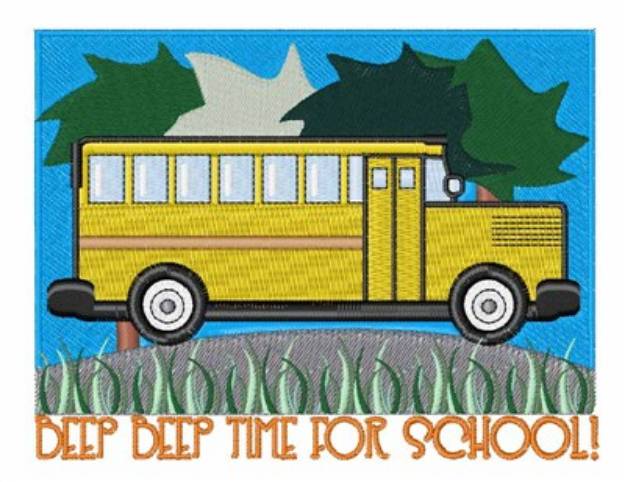 Picture of Beep Beep Time Machine Embroidery Design