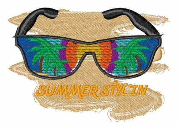 Picture of Summer Stylin Machine Embroidery Design