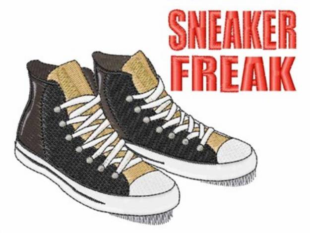 Picture of Sneaker Freak Machine Embroidery Design