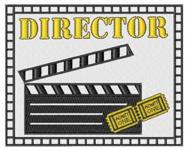 Picture of Director Cue Machine Embroidery Design