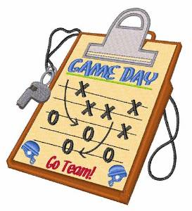 Picture of Game Play Board Machine Embroidery Design