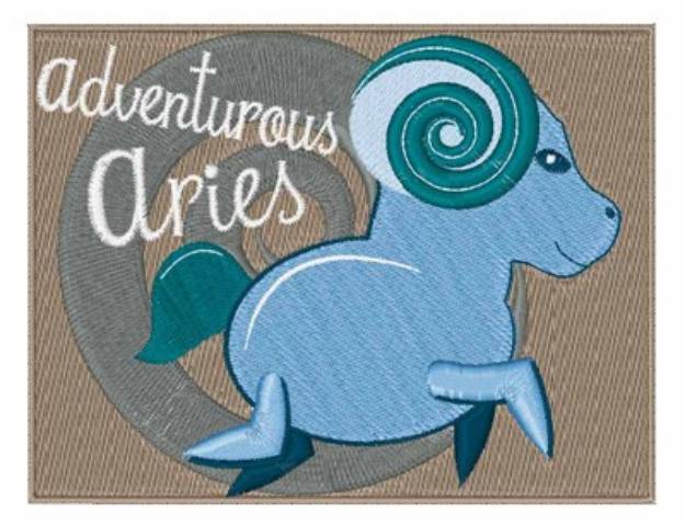 Picture of Adventurous Aries Machine Embroidery Design