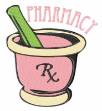 Picture of Pharmacy Rx Machine Embroidery Design