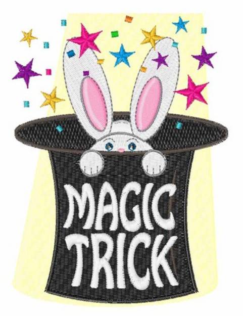 Picture of Magic Trick Machine Embroidery Design