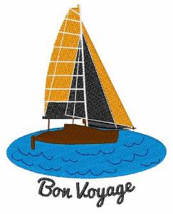 Picture of Bon Voyage Machine Embroidery Design