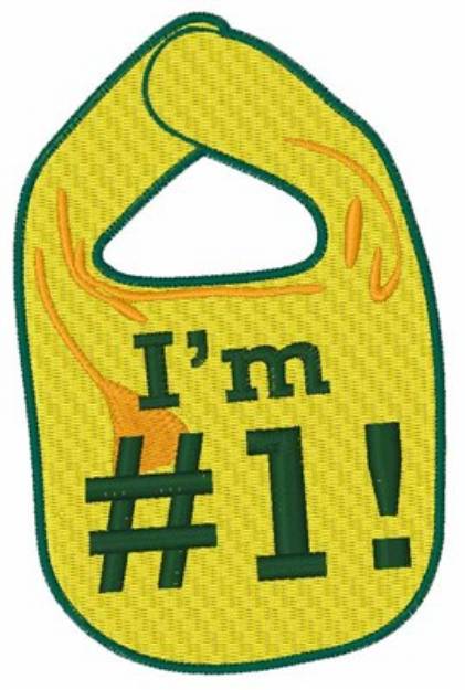 Picture of Im #1 Machine Embroidery Design