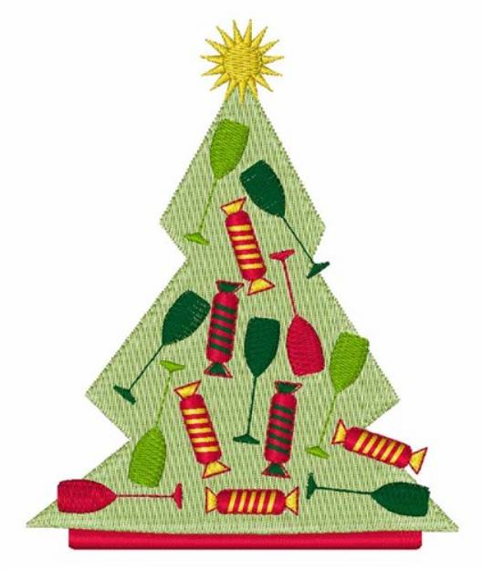 Picture of Holiday Cheer Machine Embroidery Design