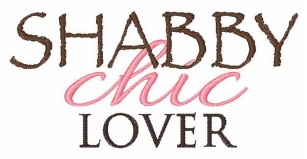 Picture of Shabby Chic Lover Machine Embroidery Design