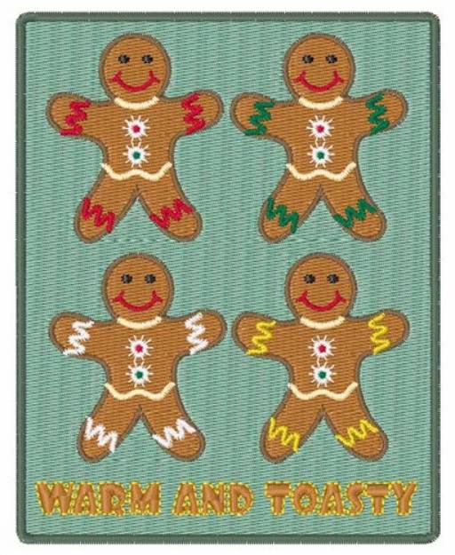 Picture of Warm Gingerbread Machine Embroidery Design