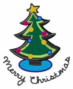 Picture of Merry Christmas Machine Embroidery Design