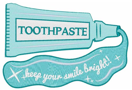 Keep Your Smile Bright Machine Embroidery Design
