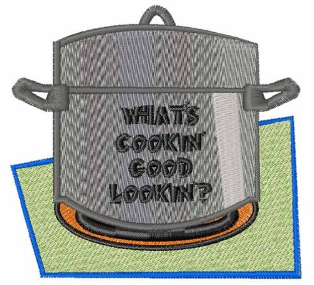 Picture of Whats Cookin Good Lookin Machine Embroidery Design