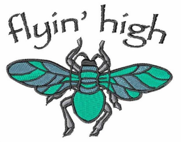Picture of Flyin High Machine Embroidery Design