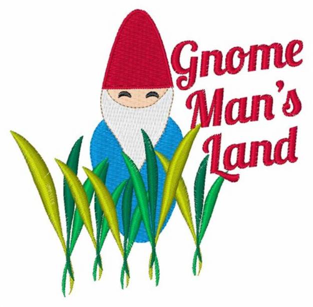 Picture of Gnome Mans Land Machine Embroidery Design