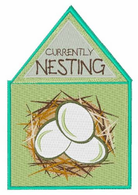 Picture of Currently Nesting Machine Embroidery Design