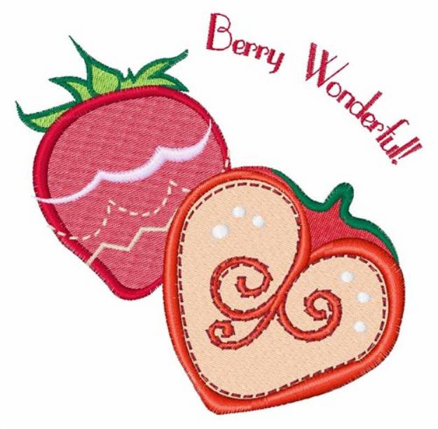 Picture of Berry Wonderful Machine Embroidery Design