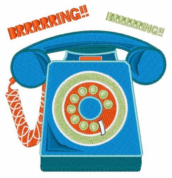 Picture of Ring Ring Machine Embroidery Design