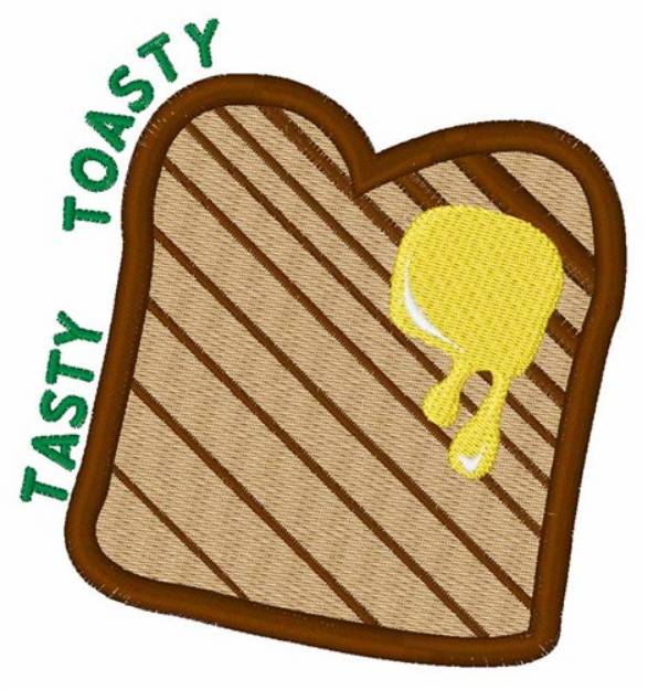 Picture of Tasty Toasty Machine Embroidery Design