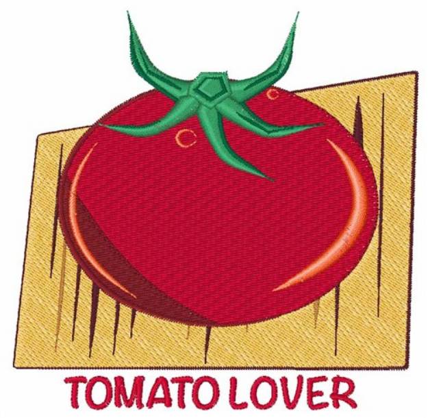 Picture of Tomato Lover Machine Embroidery Design