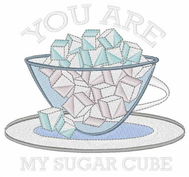 Picture of My Sugar Cube Machine Embroidery Design