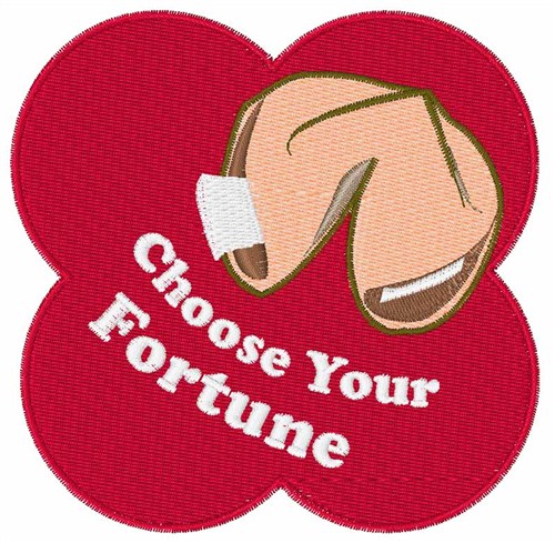 Choose Your Fortune Machine Embroidery Design