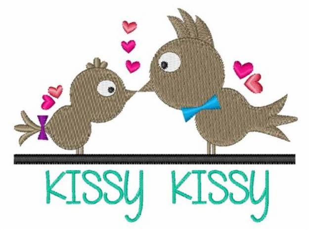 Picture of Kissy Kissy Machine Embroidery Design