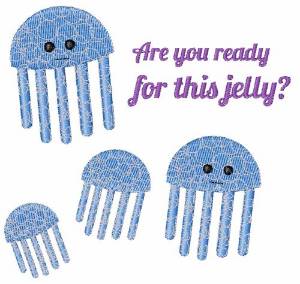 Picture of Ready Jelly Machine Embroidery Design