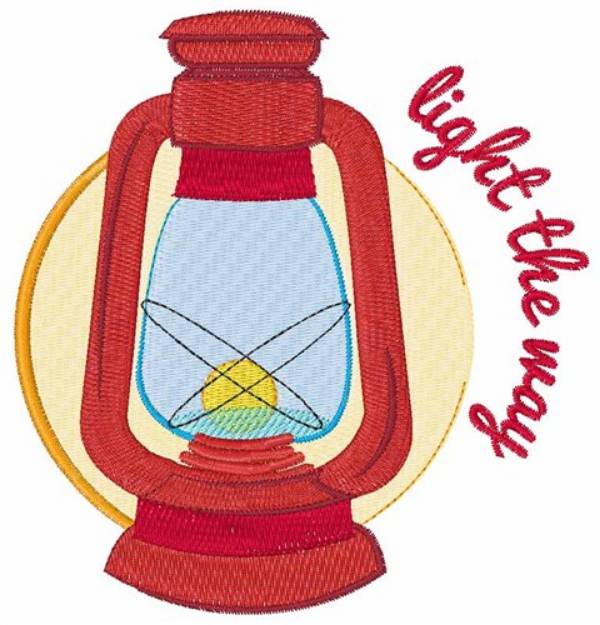 Picture of Light the Way Machine Embroidery Design