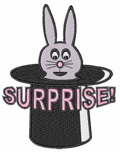 Picture of Surprise Bunny Machine Embroidery Design