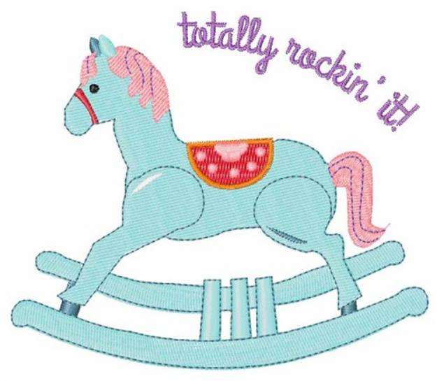 Picture of Rockin It Machine Embroidery Design