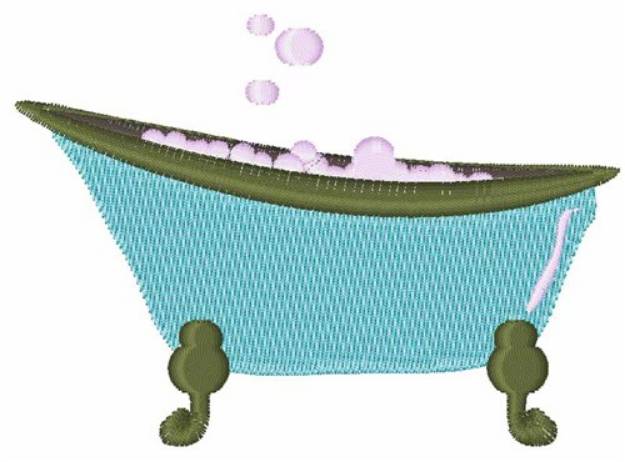 Picture of Bubble Bath Machine Embroidery Design