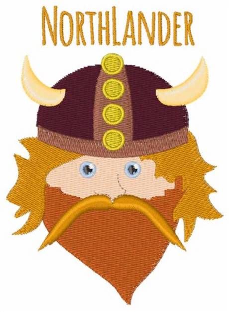 Picture of Northlander Man Machine Embroidery Design