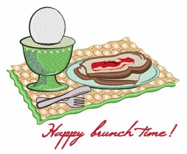 Picture of Happy Brunch Time Machine Embroidery Design