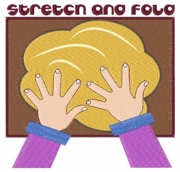 Picture of Stretch And Fold Machine Embroidery Design