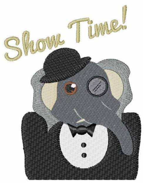 Picture of Show Time Machine Embroidery Design