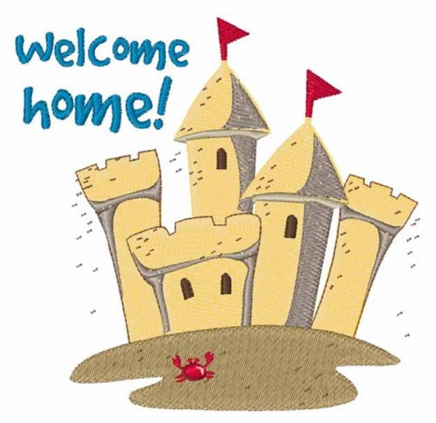 Picture of Welcome Home Machine Embroidery Design