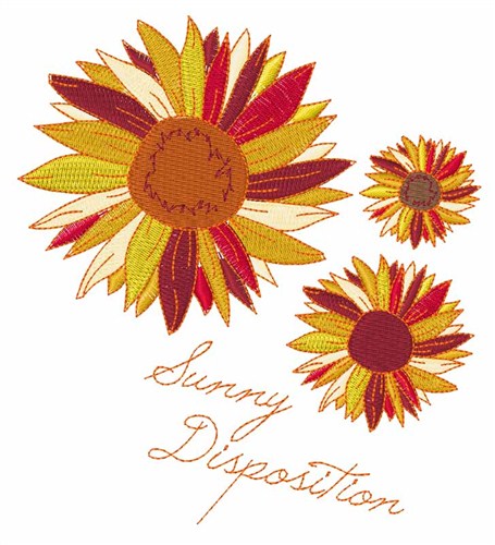 Sunny Disposition Machine Embroidery Design