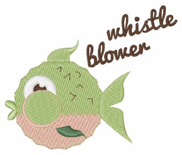 Picture of Whistle Blower Machine Embroidery Design