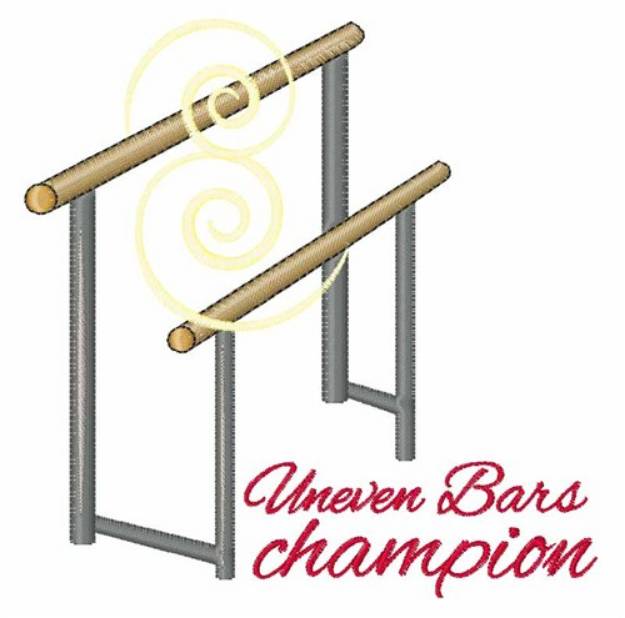 Picture of Uneven Champion Machine Embroidery Design