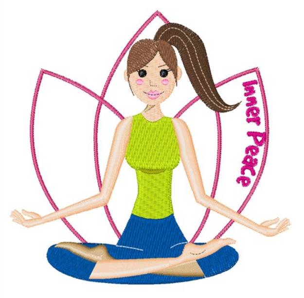 Picture of Inner Peace Machine Embroidery Design