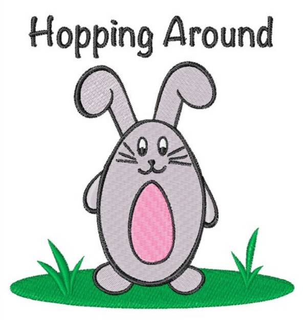 Picture of Hopping Around Machine Embroidery Design