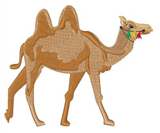 Picture of Camel Machine Embroidery Design