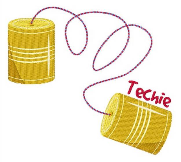 Picture of Techie Machine Embroidery Design