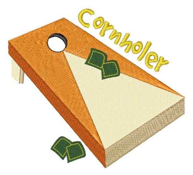 Picture of Cornholer Machine Embroidery Design