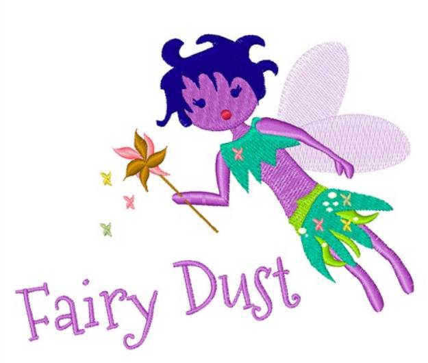 Picture of Fairy Dust Machine Embroidery Design