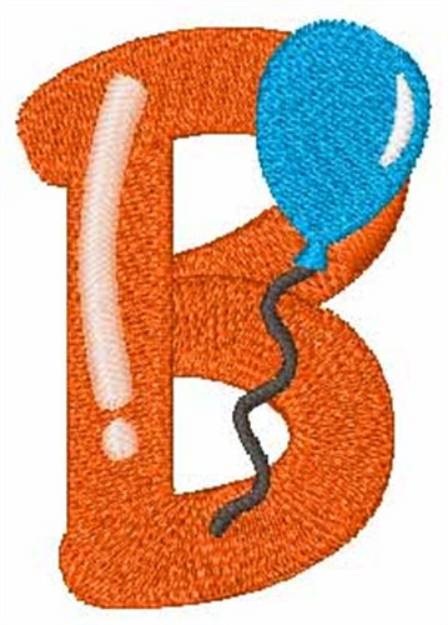 Picture of Party Balloon B Machine Embroidery Design