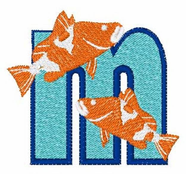 Picture of Double Fish m Machine Embroidery Design