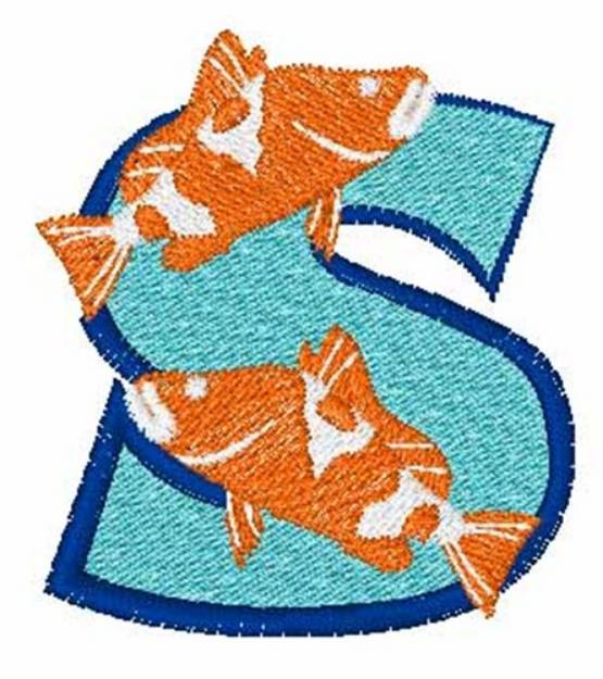 Picture of Double Fish s Machine Embroidery Design